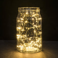 Load image into Gallery viewer, 3pack Yellow 5M/6.6ft 50 LED Copper Wire String Fairy Lights Battery Operated
