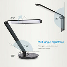 Load image into Gallery viewer, Foldable AC LED Desk Table Lamp Adjustable Touch Reading USB Rechargeable Port
