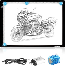 Load image into Gallery viewer, A3 Light Box Magnetic Artcraft Tracing Adjustable LED Light PadBoard Drawing
