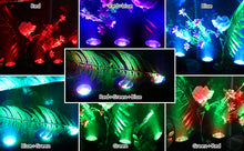 Load image into Gallery viewer, 48LED Waterproof Underwater Spotlight Lights Submersible Lamp w/ Timer RGB Pond
