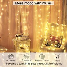 Load image into Gallery viewer, Warm White  USB Remote Control 3*3M 300LED String Lights Waterproof
