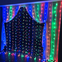 Load image into Gallery viewer, 19.6*6.6FT 448LED RGB Multi-color  Waterproof String Fairy Curtain Lights Window Xmas Decor
