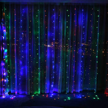 Load image into Gallery viewer, 19.6*6.6FT 448LED RGB Multi-color  Waterproof String Fairy Curtain Lights Window Xmas Decor
