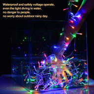 19.6x9.8ft 600 LED Waterproof String Fairy Curtain Lights Window Lights Wedding