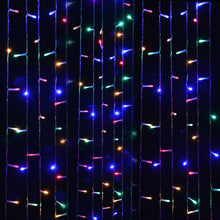 Load image into Gallery viewer, 19.6x9.8ft 600 LED Waterproof String Fairy Curtain Lights Window Lights Wedding
