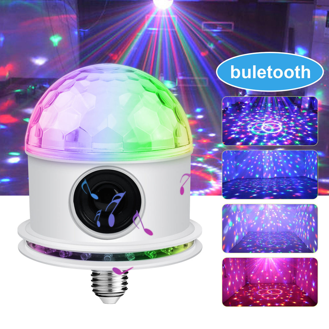 Bluetooth RGB Disco Party Light LED Stage BallLight KTV Strobe DJ Activated Lamp