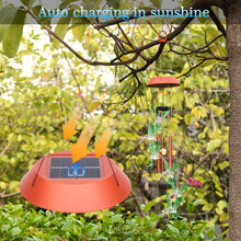 Load image into Gallery viewer, Garden Patio Yard Waterproof Solar Hummingbird Wind Chimes
