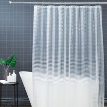 Load image into Gallery viewer, 72in FITNATE EVA Shower Clear Curtain Liner Non Toxic Rust Proof Grommets Hooks
