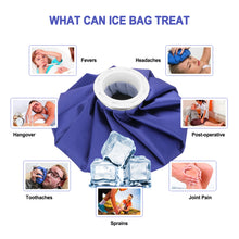 Load image into Gallery viewer, 3Pack Reusable Ice Bag Pain Relief Heat Pack Sports Injury First Aid 6 9 11 inch
