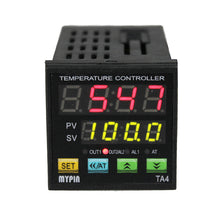 Load image into Gallery viewer, DIN 1/16 TA4-RNR AC/DC Digital PID Temperature Controller Dual Display 1 Alarm
