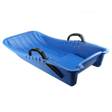Load image into Gallery viewer, wadeo Winter Durable Plastic Snow Sled Boat Shape Snow Sledge Outdoor for Kids

