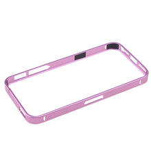Load image into Gallery viewer, Ultra-thin 0.7mm Aluminum Metal Bumper Case Bezel Frame Pink for iPhone 5S 5G 5 No Screw Needed
