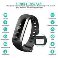 Smart Watch Wrist Band Bracelet Fitness Sports Trackers Waterproof For Android iOS