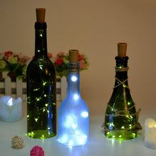 Load image into Gallery viewer, Wine Light, AGPtek® 1 Set of Bottle LED Wine Light 30in Copper Wire light Starry Light for Wedding/Party Decoration - White

