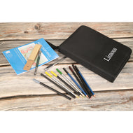 Limous 53pcs Drawing and Sketching Pencil Set, with Pencil, Watercolor Pencil, Sketching Pencil Set & Canvas Zipper Case, Ideal for Artists, Sketchers, Teachers & Students
