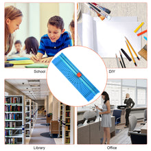 Load image into Gallery viewer, AGPTEK 12&quot; A4 Paper Trimmer Cutter Picture Cutting Label Design Photos Blue

