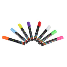 Load image into Gallery viewer, AGPtek Fluorescent Marker Pen For LED Writing Menu Board Glass Windows 8 Colors
