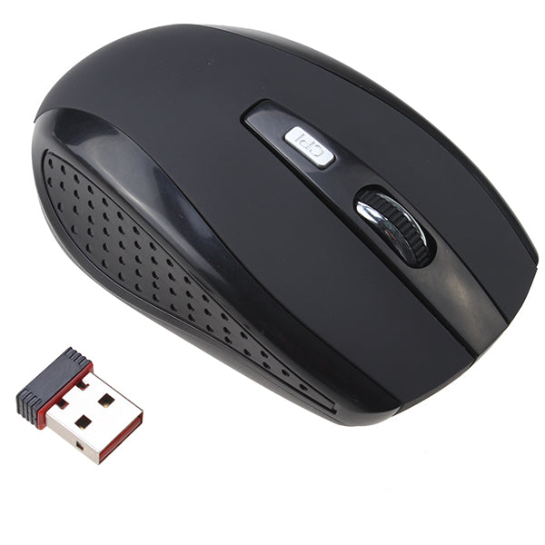 2.4GHz Wireless Optical Mouse USB Receiver Adjustable DPI for PC Laptop Desktop