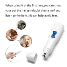 Load image into Gallery viewer, Pro Pet Dog Cat Nail Trimmer Grooming Tool Grinder Electric Clipper Kit
