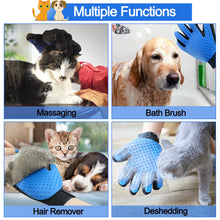 Load image into Gallery viewer, Pet Hair Brush Dog Cat Comb Gloves Grooming Remover Mitt Fur Massage DeShedding
