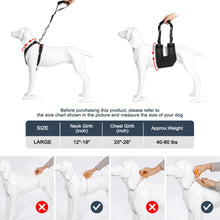 Load image into Gallery viewer, Size XL Support Harness Set Adjustable Chest Sling Strap for Elderly Disable Dog
