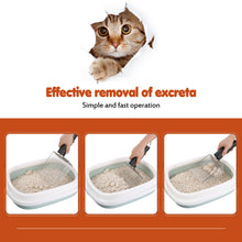 Load image into Gallery viewer, Metal Cat Litter Scoop Sifter Deep Shovel Scooper POO Cleaner Heavy Duty Tool

