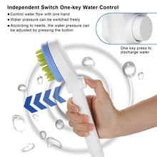 Load image into Gallery viewer, Pet Massage Shower Sprayer with Towel, Dog Combing Water Sprinkler Brush
