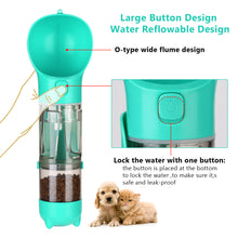 Load image into Gallery viewer, Dog Water Bottle Portable Leak Proof for Hiking Climbing Travel
