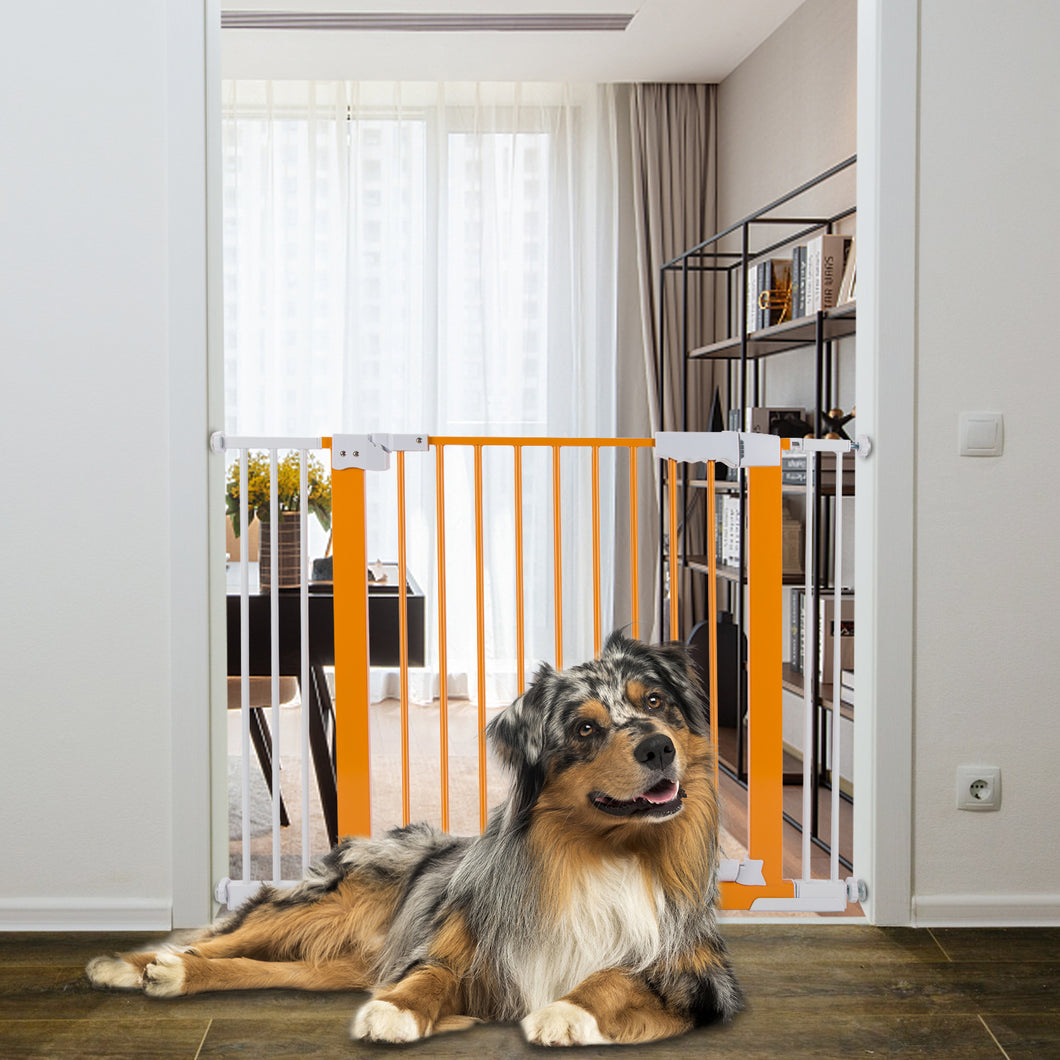 Dog Gate Safety Baby Stairs Doorway Pressure Mounted Pet Gate