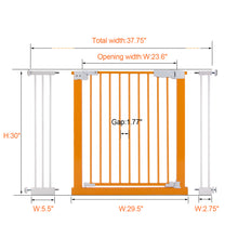 Load image into Gallery viewer, Dog Gate Safety Baby Stairs Doorway Pressure Mounted Pet Gate
