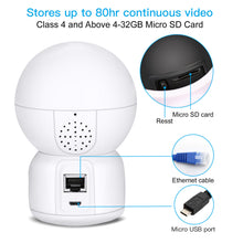 Load image into Gallery viewer, 1080P HD Wireless Smart Spy Camera WiFi Security IR Night Vision Baby Monitor
