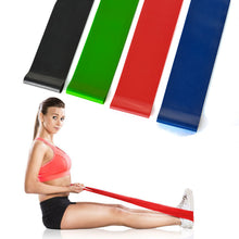 Load image into Gallery viewer, 4pcs/set Exercise Resistance Loop Bands Assisted Pull Up Yoga Training
