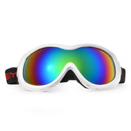 White For Kid Boy Girl Ski Goggles Double Anti Fog Lenses Sun Glasses Eyewear Winter