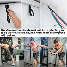 Load image into Gallery viewer, 11pcs/Set Gym Pull Rope Exercise Resistance Bands Home Yoga Equipment Fitness
