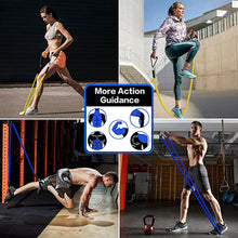 Load image into Gallery viewer, 11pcs/Set Gym Pull Rope Exercise Resistance Bands Home Yoga Equipment Fitness
