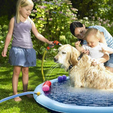 Load image into Gallery viewer, 170cm Splash Play Mat Inflatable Outside Water Toy Sprinkler Pad Kid Toddler Dog
