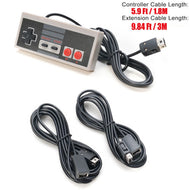 for Nintendo NES Mini Classic Edition Game Controller+2 PCS 10Ft Extension Cable