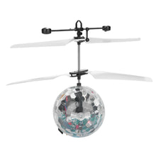 Load image into Gallery viewer, RC Flying LED Ball Helicopter Drone Magic Disco Ball Light Infrared Induction
