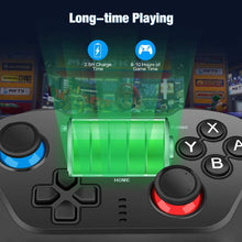 Load image into Gallery viewer, Multicolor Wireless Switch Controller for Nintendo, Bluetooth Switch Pro Controller for Nintendo with Auto-Fire Turbo,Motion Control,Dual Shock for Nintendo Switch Controller&amp;PC Game .
