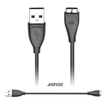 Load image into Gallery viewer, AGPtek 2 PCS USB Replacement Charging Cord Cable for Fitbit Charge HR Wristband Wireless Activity Tracker
