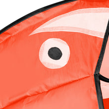 Load image into Gallery viewer, IMAGE 3D Kite Orange Dolphin with Huge Frameless Soft Parafoil for Kids

