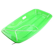 Load image into Gallery viewer, AGPtek_ Winter Durable Plastic Snow Sled Boat Shape Snow Sledge Outdoor Pulling Snow Board Snow Seats for Kids
