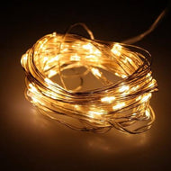 AGPtek 16.5FT 50 Individual LED String Lights Waterproof Ultra Thin Copper Wire Starry Light For Wedding Party