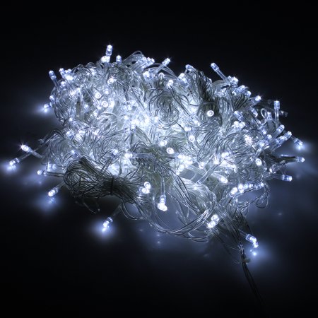 Curtain Light 224led 9.8ft*6.6ft Curtain String Fairy Led Lights for Garden,Wedding, Party(PURE White)