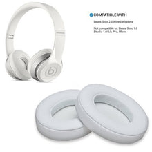 Load image into Gallery viewer, AGPtek Memory Foam Ear Cushion for Beats by Dr. Dre Solo 2.0 Wireless Headphone
