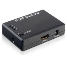 Load image into Gallery viewer, Agptek 3 Port HDMI Switcher Splitter With IR Remote Control External IR Receiver - 1920 * 1200 - 3 * HDMI Out
