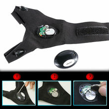 Load image into Gallery viewer, 1 Pair Fingerless LED Flashlight Gloves Auto Repair Fishing Hiking
