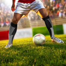 Load image into Gallery viewer, 3 Pairs Compression Socks Sports Men Women Calf Shin Leg Running Stockings S-XL
