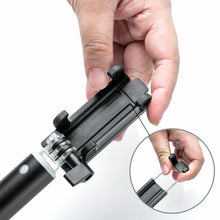 Load image into Gallery viewer, Bluetooth Extendable Aluminium Selfie Stick Monopod With 1/4 inch screw hole
